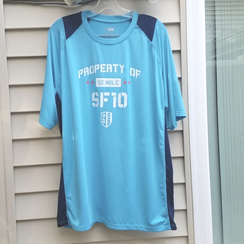 RUNNING MEN SF 10 MILE Men's Racing Shirt,size XXL